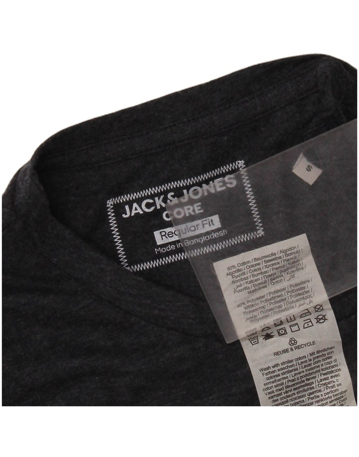 Jack & Jones muška majica kratkih rukava Regular kroja, mali sivi pamuk