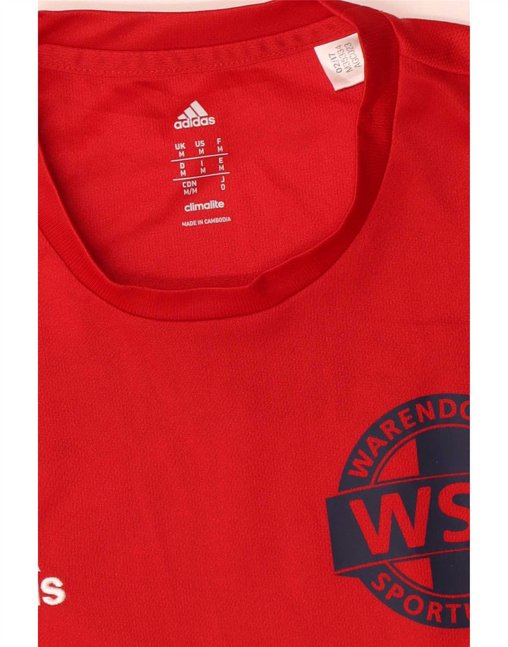 Adidas muška majica kratkih rukava Warendorfer Sportuninon Graphic T-Shirt srednje crvena