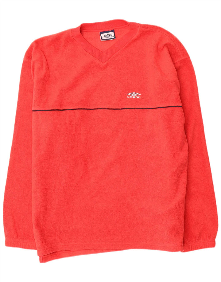 Umbro muški džemper od flisa 2XL crveni poliester