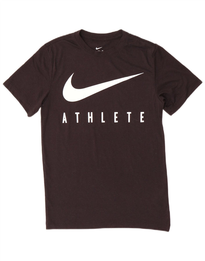 NIKE muška Dri Fit majica kratkih rukava XS crni poliester