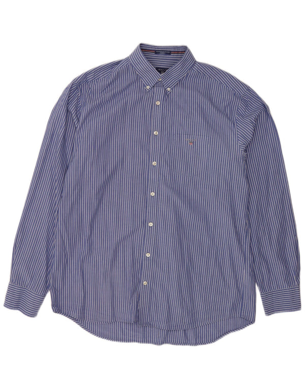 Gant muška košulja standardnog kroja, veličina 43/44 17 1/2 XL, pamuk s plavim prugama