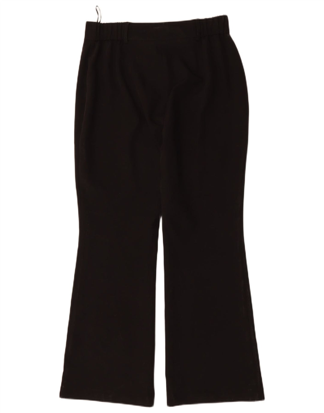 LIPSY Ženske ležerne hlače Bootcut UK 12 srednje W30 L30 crni poliester