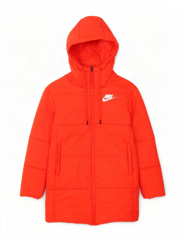 Nike ženski preveliki kaput s podstavljenom podstavom s grafikom UK 10, mala narančasta