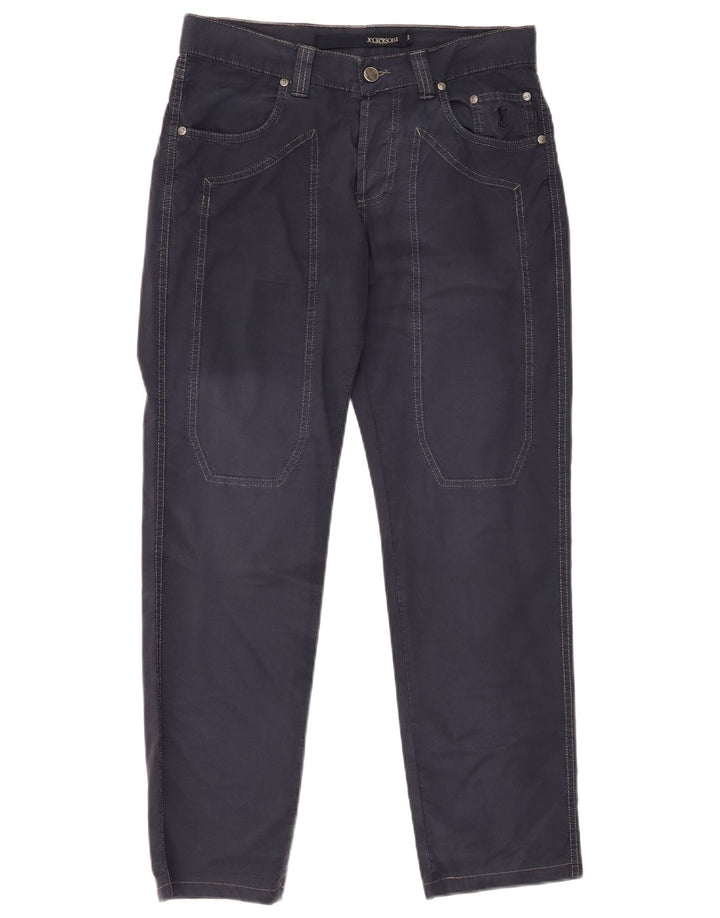 JECKERSON Muške ravne ležerne hlače W32 L28 tamnoplavi pamuk