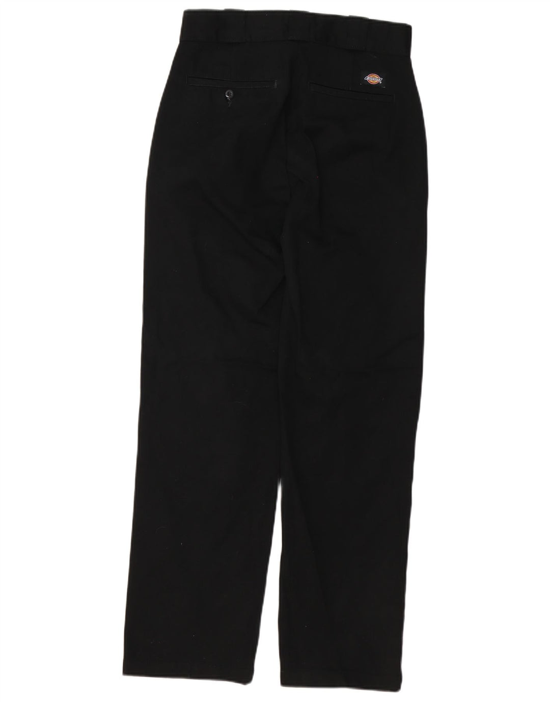 Dickies muške ravne chino hlače W26 L29 crni poliester