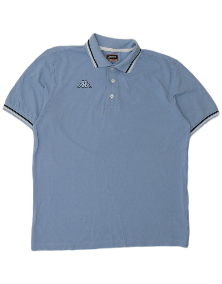 Kappa muška polo majica XL plavi pamuk