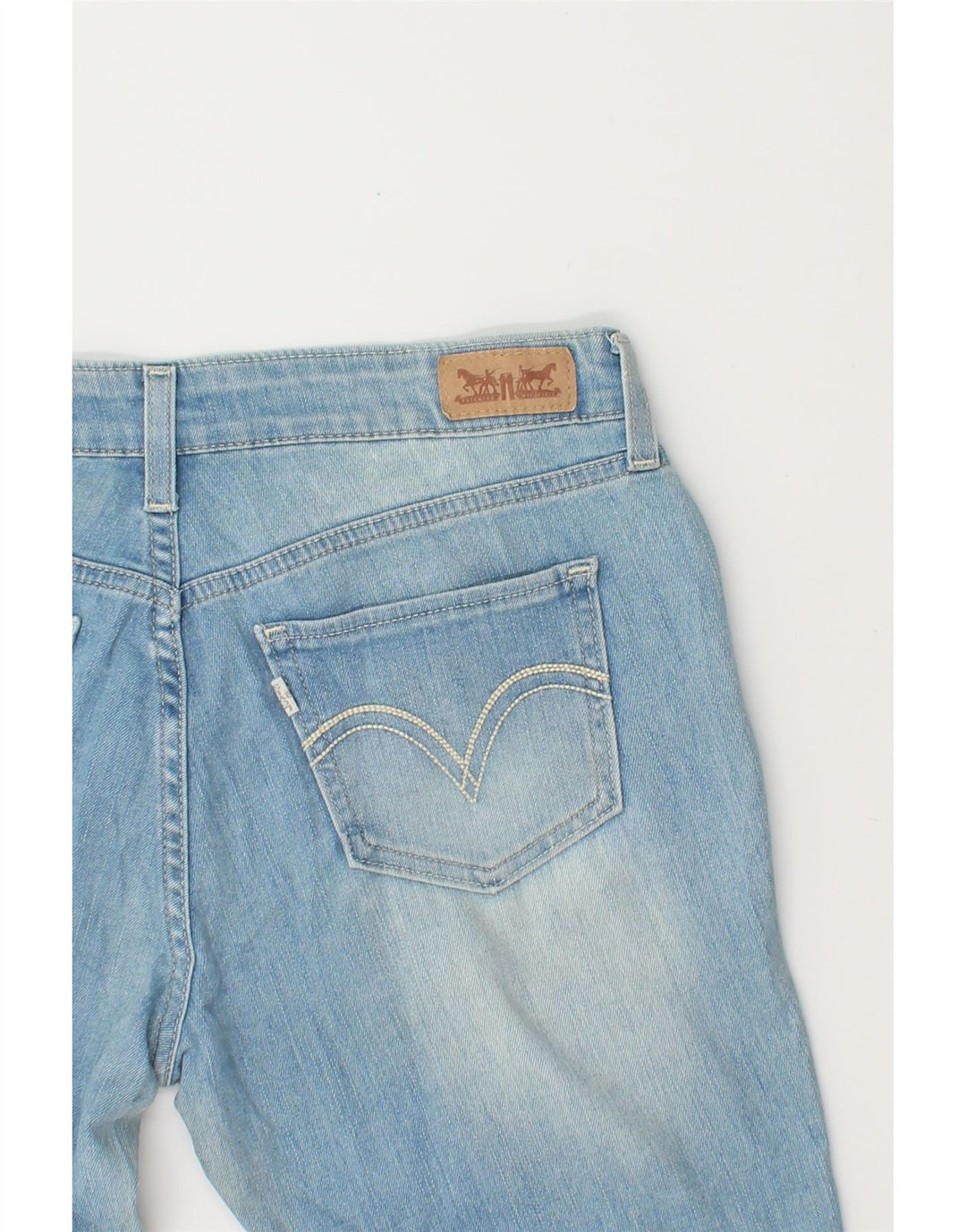 LEVI'S Womens 535 Legging Jeans W28 L22  Blue Cotton Vintage Levi's and Second-Hand Levi's from Messina Hembry 