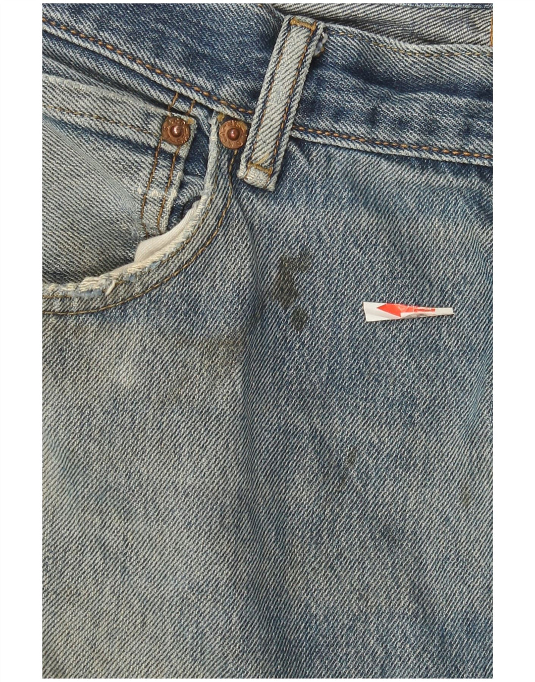 Levi's muške 501 ravne traperice W36 L29 plavi pamuk