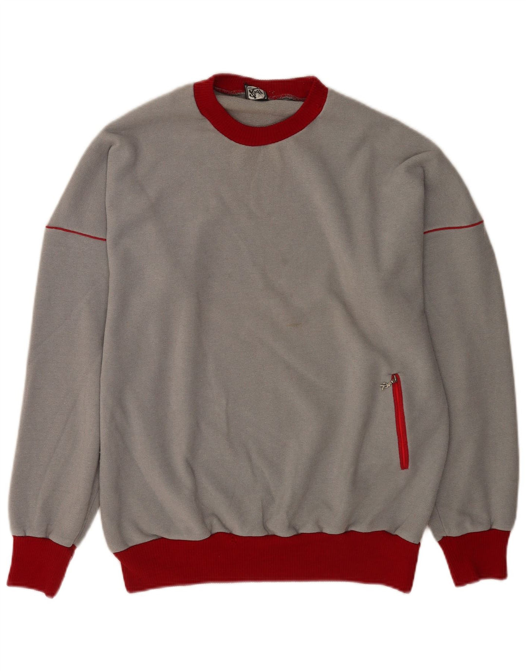 Vintage muški džemper IT 54 XL u sivoj boji