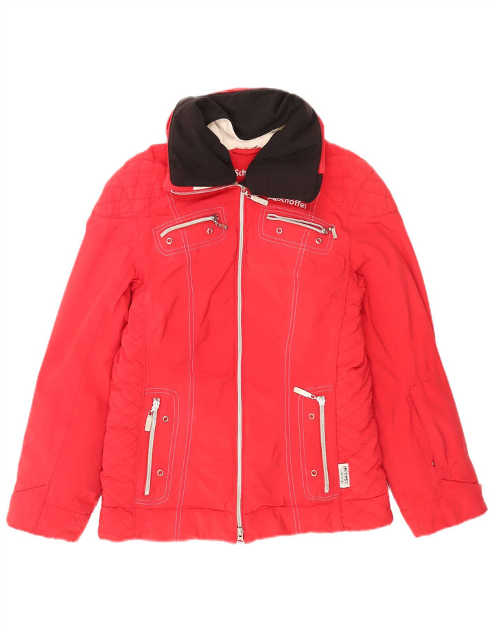 Schoffel ženska skijaška jakna UK 10 Small Red Colourblock poliamid