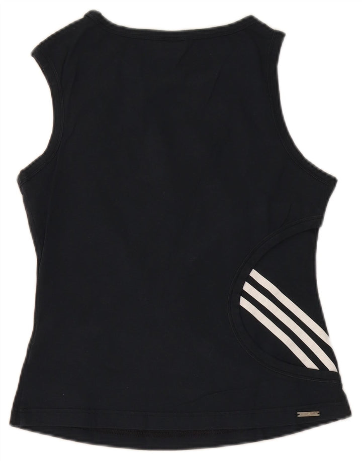Adidas ženski prsluk UK 10 mali crni pamuk