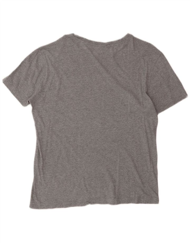 Velika siva pamučna majica s kratkim rukavima Champion Rochester Graphic