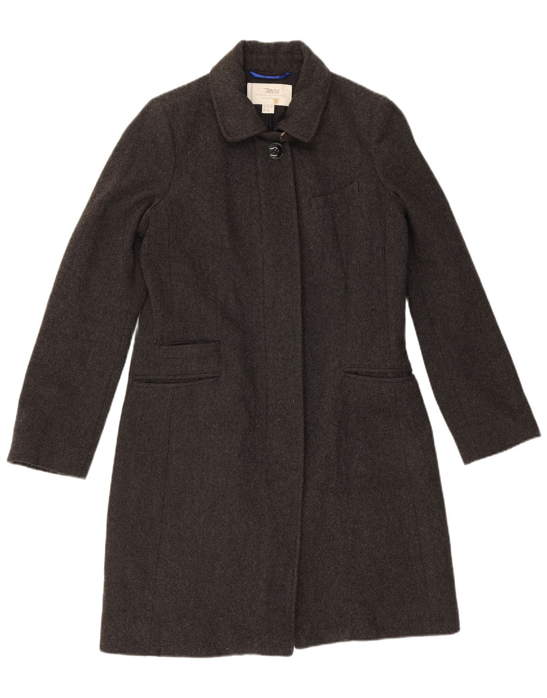 MARLBORO CLASSICS Ženski kaput UK 12 Srednje siva vuna