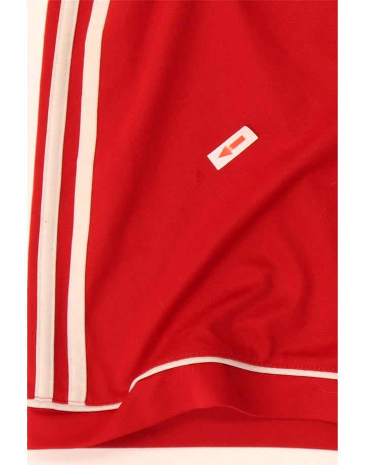 Adidas muške sportske kratke hlače Climalite male crvene boje od poliestera