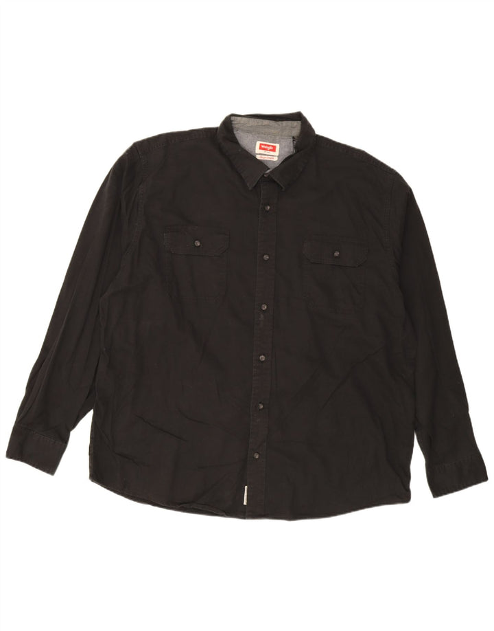 Wrangler muška košulja 2XL crni pamuk