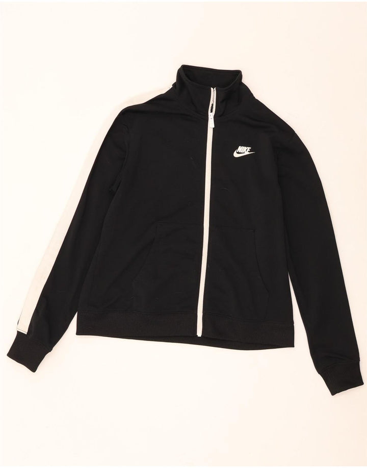 Nike Ženska gornja jakna za trenirku UK 14 Medium Black Colourblock poliester