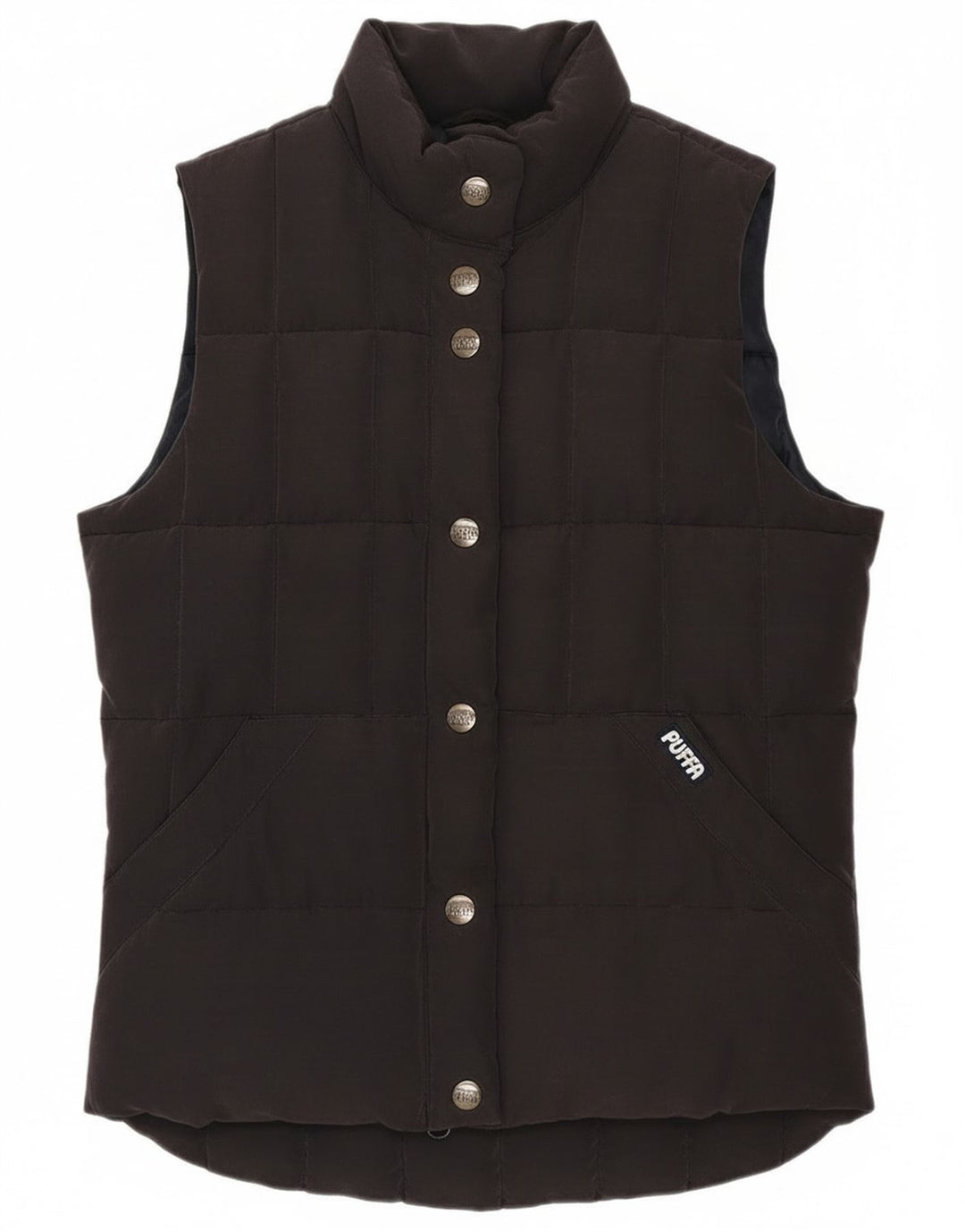 Puffa ženska podstavljena jakna UK 6 XS tamnoplavi poliester