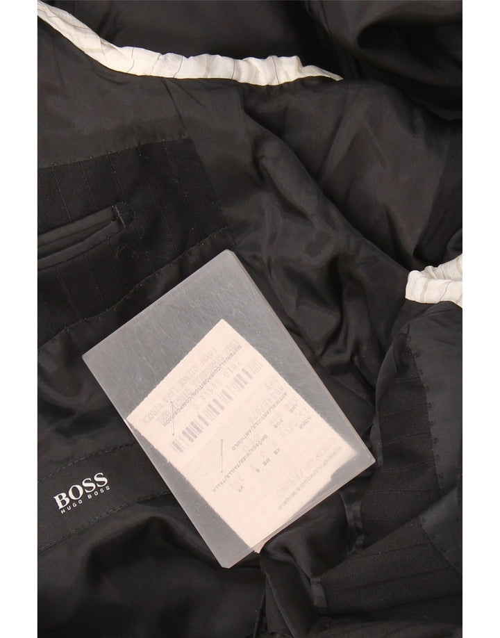 HUGO BOSS Muška jakna sa 2 gumba EU 50 velike crne pruge