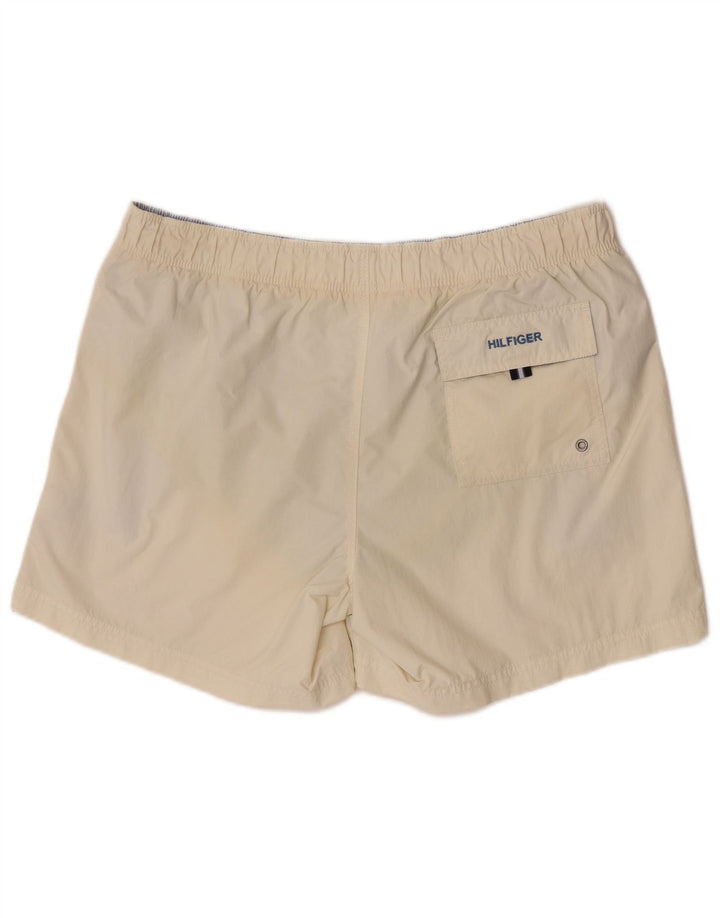 Tommy Hilfiger muške kratke hlače za kupanje, veliki poliester bijele boje