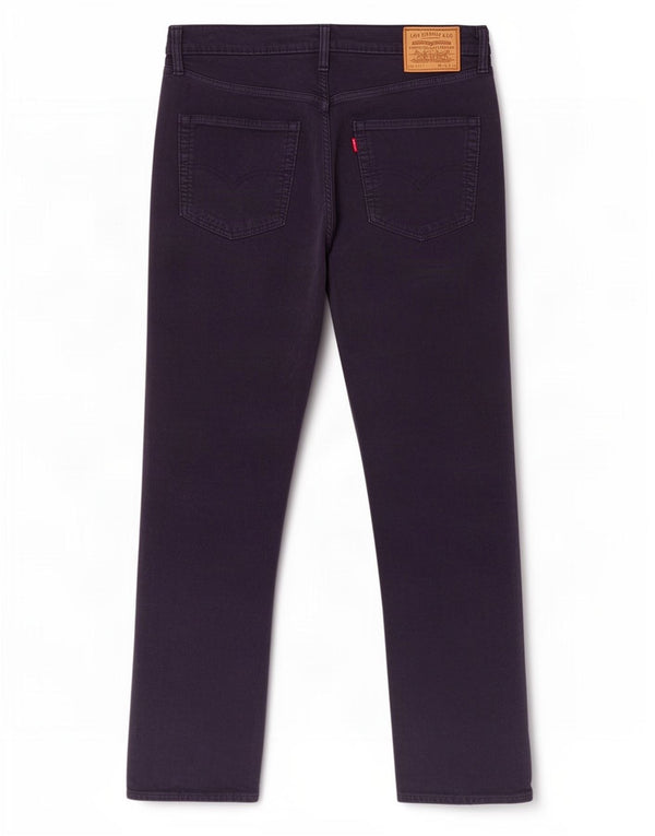 Levi's Mens 511 Slim Corduroy Trousers W36 L30 Navy Blue Cotton