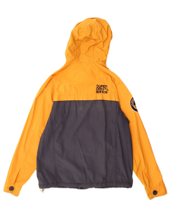 Superdry muška grafička vjetrovka jakna UK 40 Large Orange Colourblock