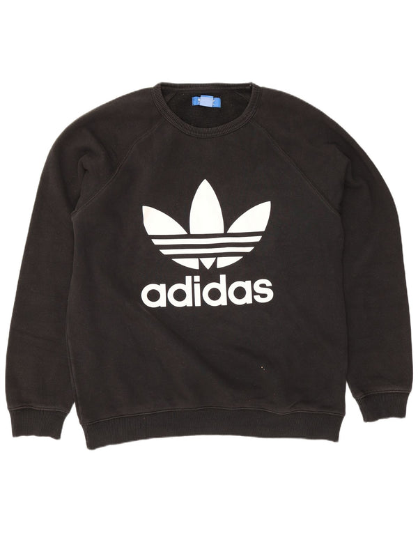 Adidas muška majica s grafičkim motivima srednje crna