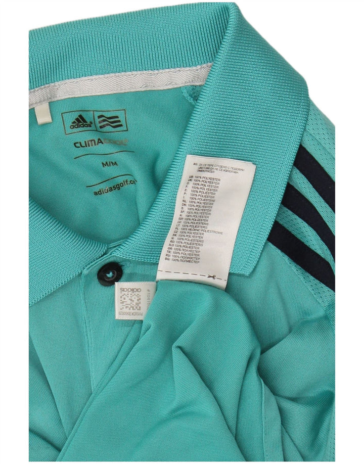 Adidas muška Climacool polo majica srednje tirkizne boje od poliestera