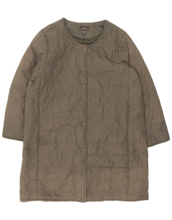 Marks & Spencer ženski autograph kaput slobodnog kroja s podstavom UK 18 XL kaki