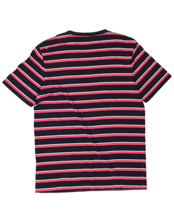 Scotch & Soda muška majica kratkih rukava srednje tamnoplave na pruge