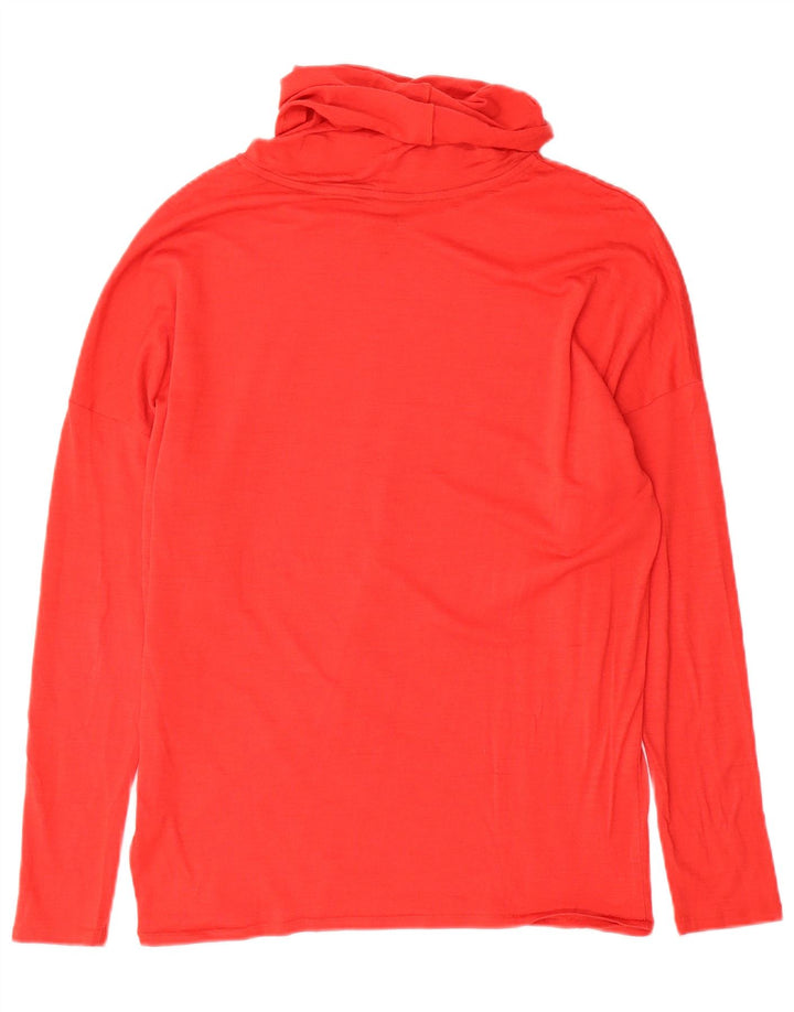 Nike Dri Fit majica dugih rukava srednje crvene vune