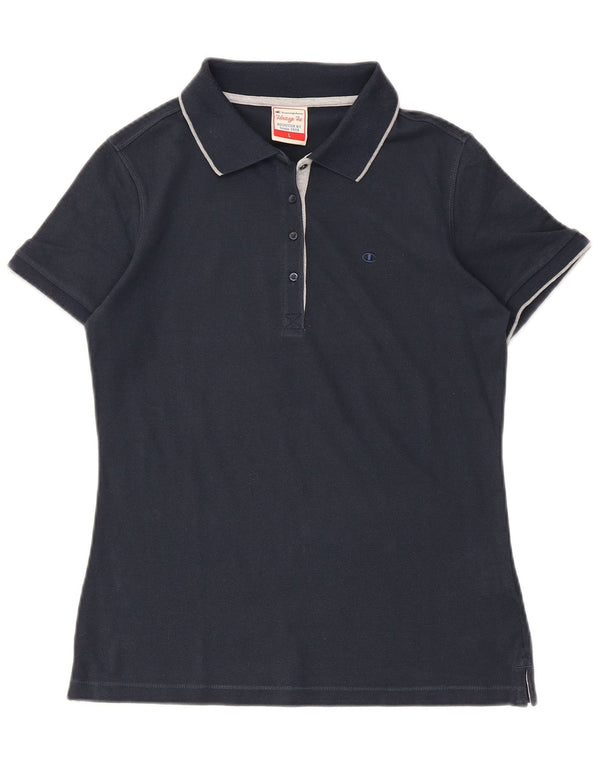 Champion ženska krojna polo majica Heritage UK 14 Veliki tamnoplavi pamuk