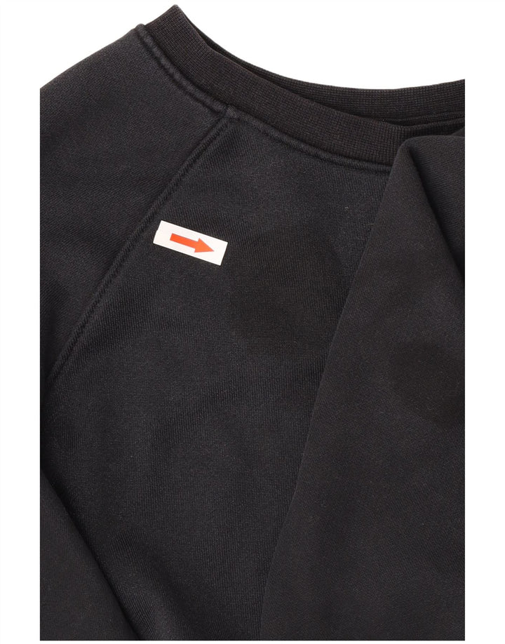 NIKE Boys Graphic Sweatshirt Džemper 13-14 godina XL crni pamuk