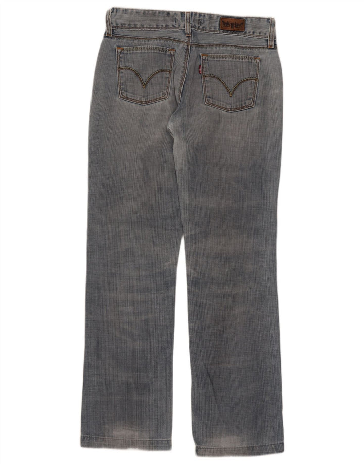 Levi's ženske ravne traperice 570 W30 L31 plavi pamuk