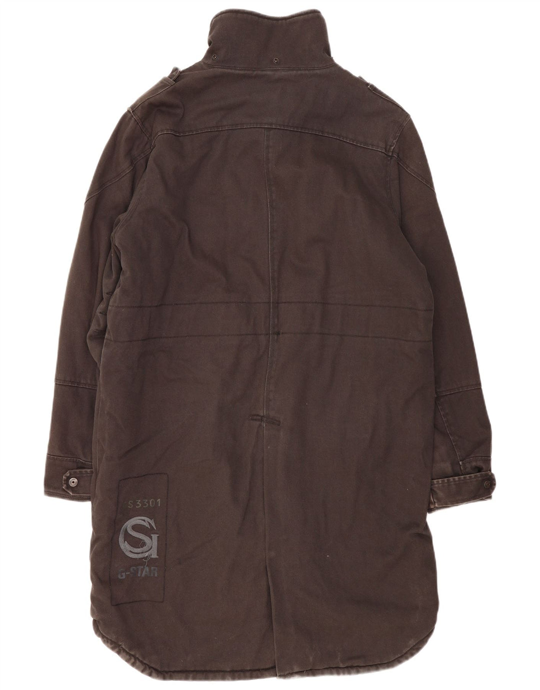 G-Star muška parka jakna UK 42 XL sivi pamuk