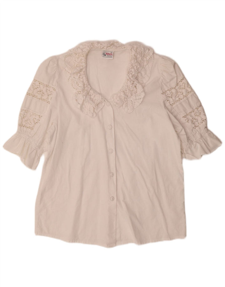 ALPHORN ženska košulja bluza IT 40 Srednje bijela