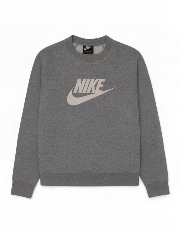 Nike Ženska majica s velikim grafičkim motivima UK 10 Small Grey Flected
