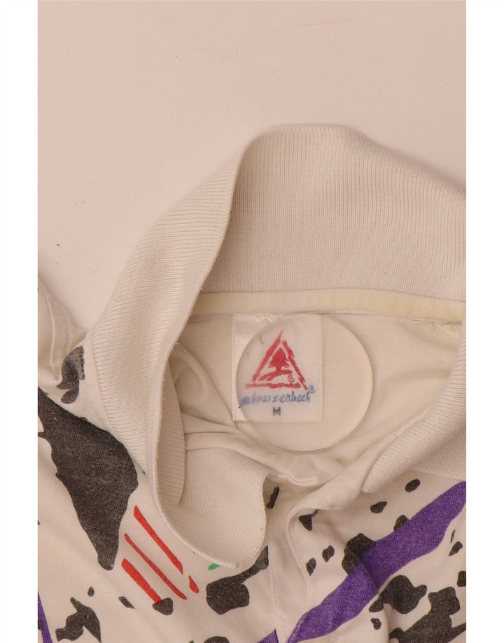 VINTAGE polo majica za dječake 15-16 godina srednje bijele maskirne pamučne boje