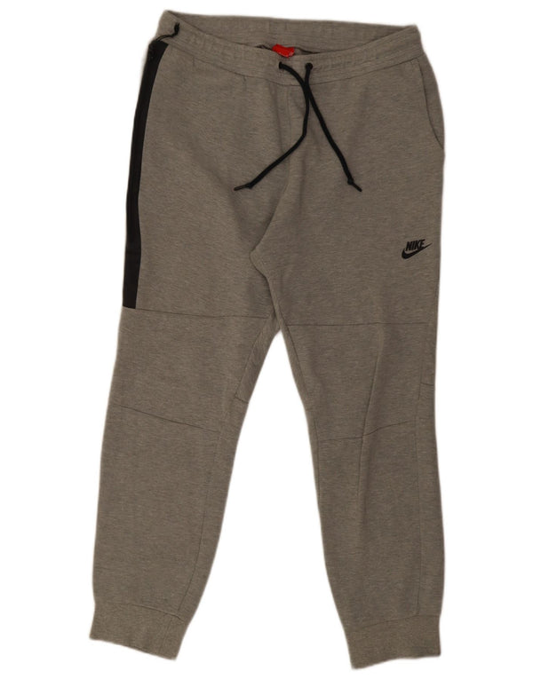 Nike Muška trenirka Hlače Joggers Large Grey Colourblock Pamuk