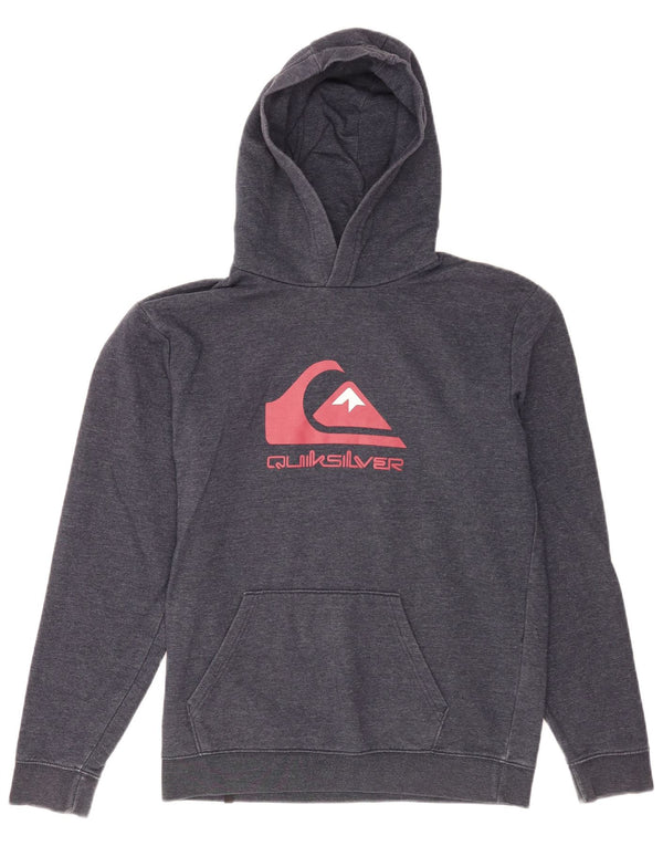 Quiksilver Boys Graphic Hoodie Džemper 15-16 godina XL tamnoplavi pamuk