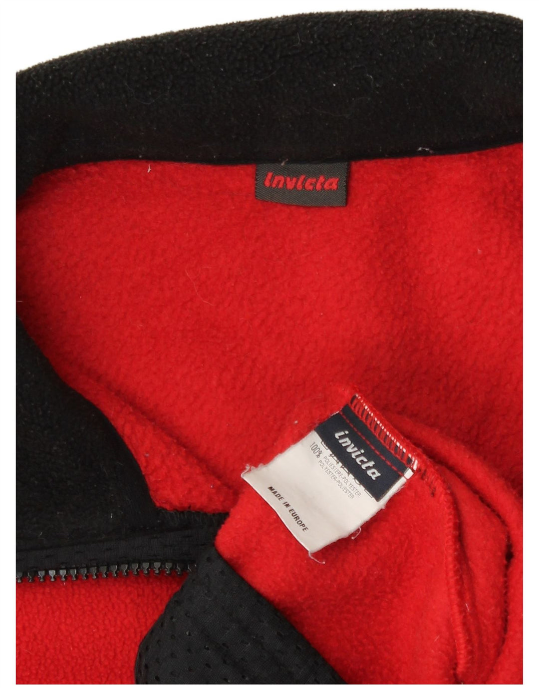 Invicta muška flis jakna UK 42 XL crveni poliester