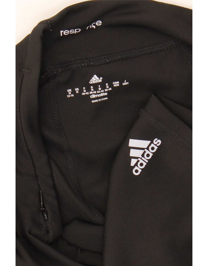 Adidas ženske Climalite Capri tajice UK 12/14 Srednje crni poliester