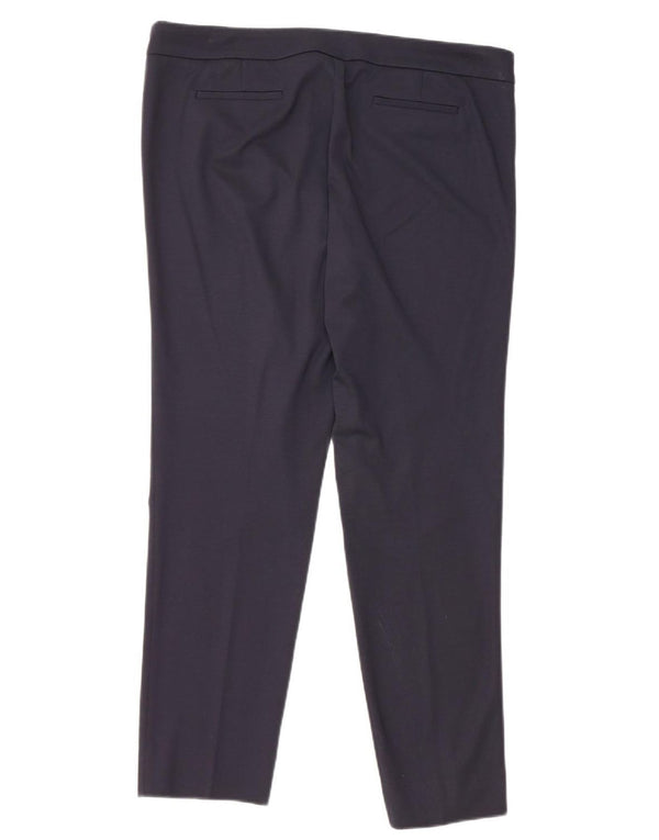 Emporio Armani ženske uske ležerne hlače IT 48 XL W36 L28 tamnoplave