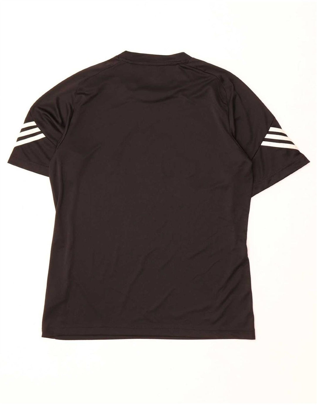 ADIDAS Mens Climalite Graphic T-Shirt Top Small Black Polyester