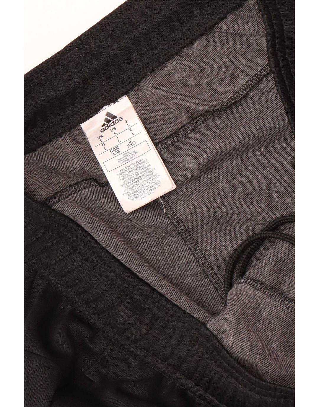 Adidas muška trenirka hlače Joggers veliki crni poliester