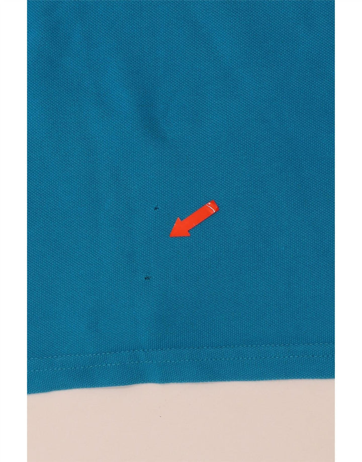 MOSCHINO Muška polo majica Mala plava pamučna