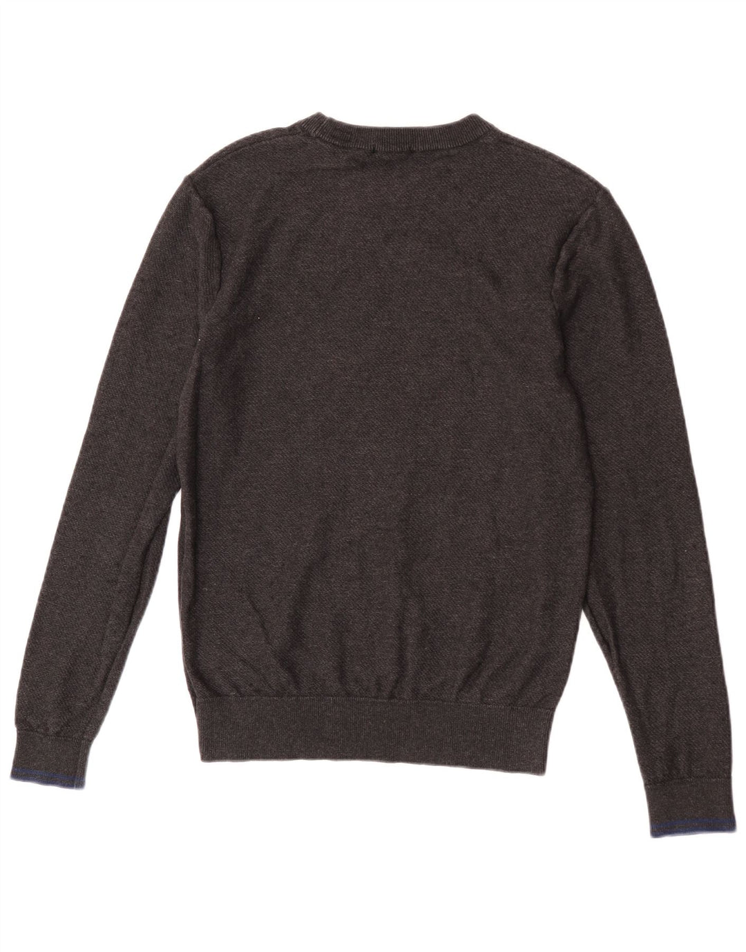 Scotch & Soda muški džemper s okruglim izrezom, srednje sivi pamuk