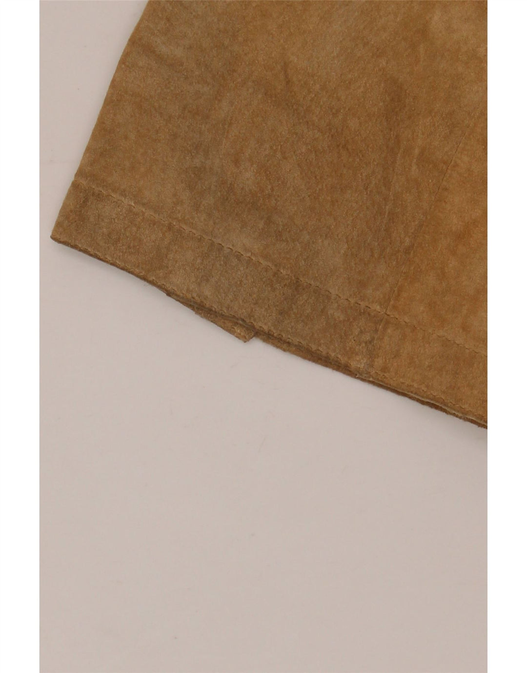 VINTAGE muška jakna od brušene kože s 3 gumba UK 44 2XL bež koža