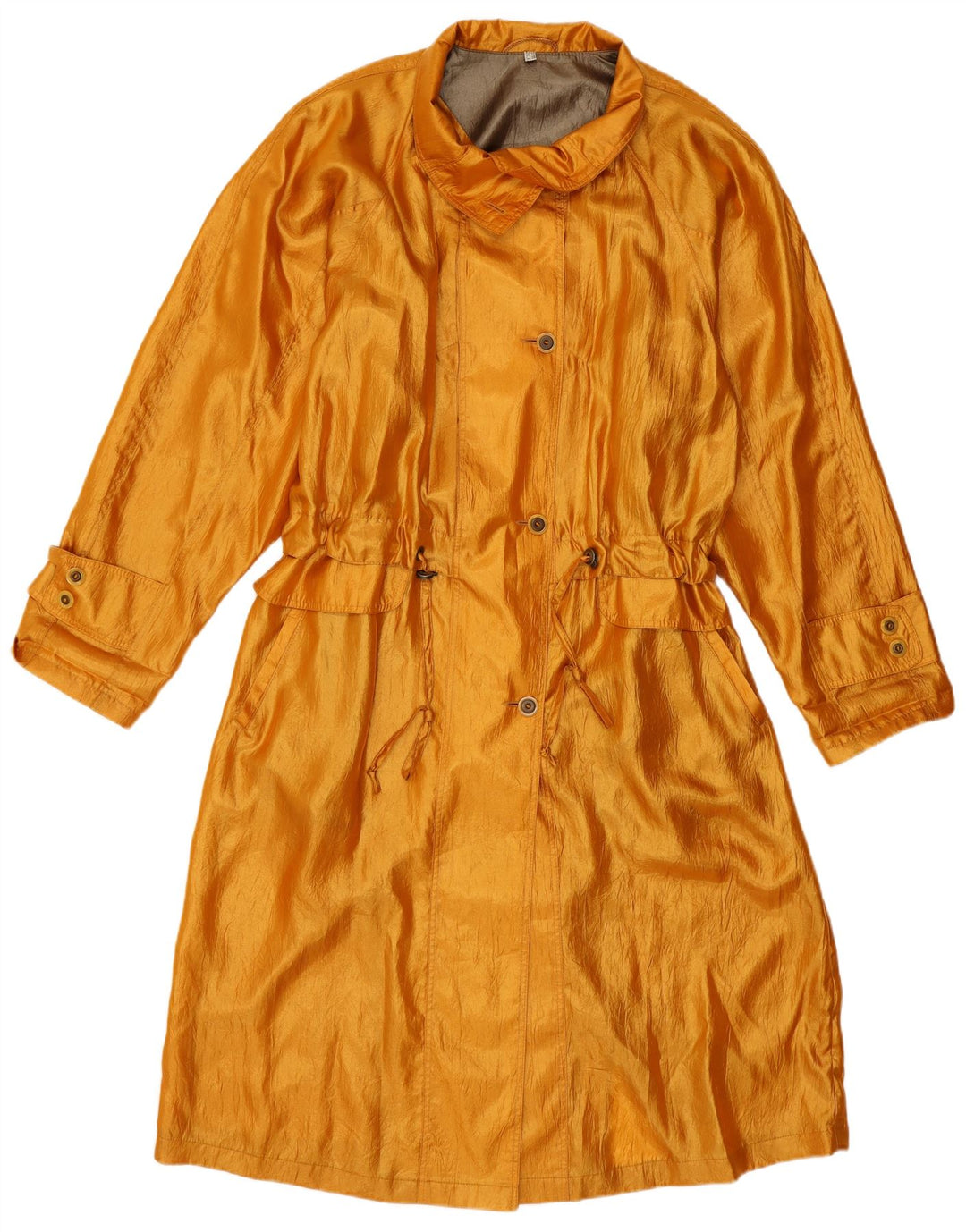 COLETTE WOLFGANG KAISER Ženski preveliki kaput UK 14 Large Gold