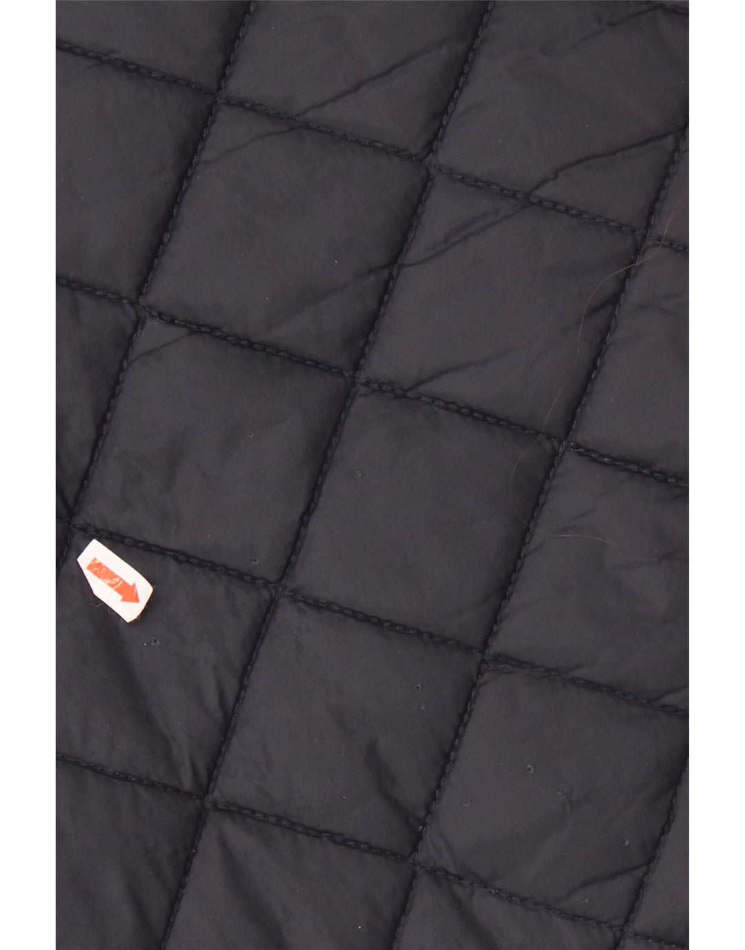 CREW CLOTHING Mens Quilted Jacket UK 38 Medium Navy Blue Nylon