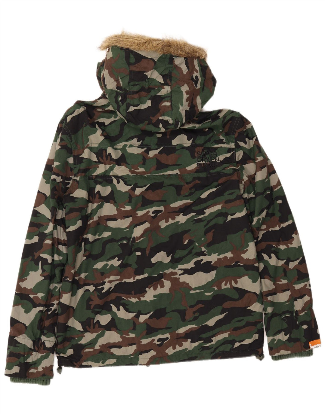 SUPERDRY Muška jakna s vjetrovkom UK 36 Mala kaki